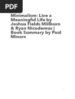 Minimalism PDF