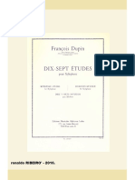 Dix Sept Etudes PDF