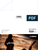 Catálogo Yamaha Acusticas 2015