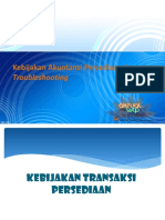 Persediaan Dan Troubleshooting