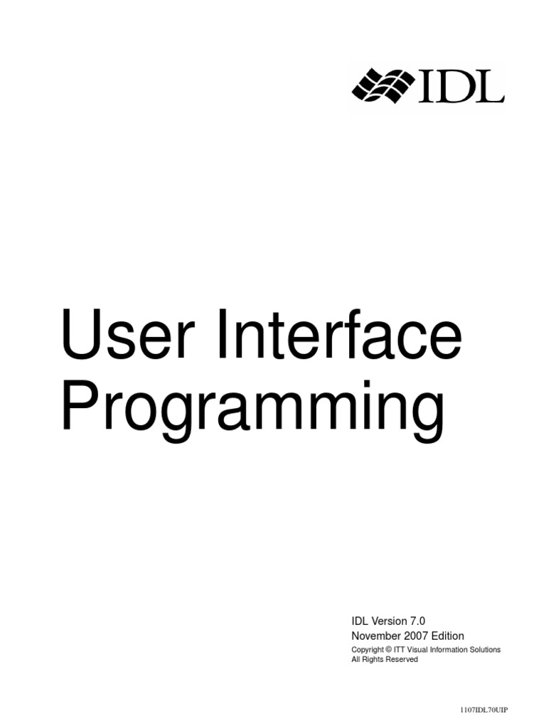 Widgets | PDF | Widget (Gui) | Graphical User Interfaces