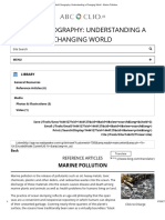 World Geography Understanding A Changing World - Marine Pollution