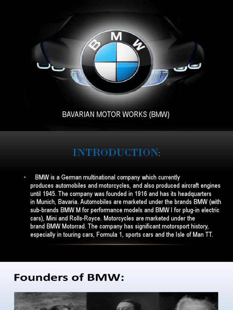 BMW Proiect | PDF