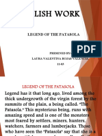 English Work: Legend of The Patasola
