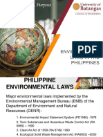 Lecture 3 Environmental Laws