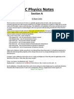 237516699 CXC Physics Notes Section a (1)