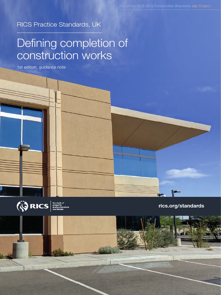 Completion of Construction Works Guide | PDF | Damages | Insurance