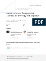 Dynamics Languag Ing