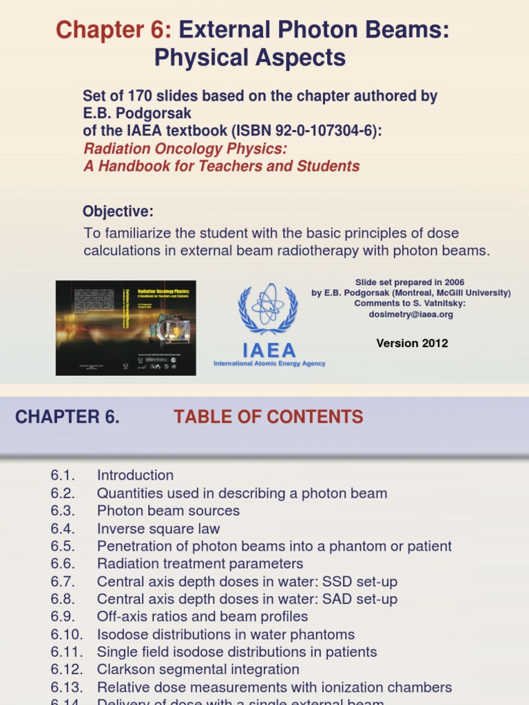 Surface Dose in Photon Beam Therapy | PDF | Ionizing Radiation ...