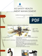 Tugas Safety Health Enviroment Management - Penyimpangan k3 Dalam Bekerja