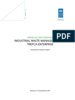 Industrial Waste Management For Trepca Enterprise