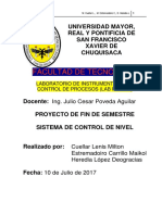 Informe Del Proyecto