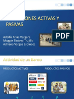 operaciones activas y pasivas