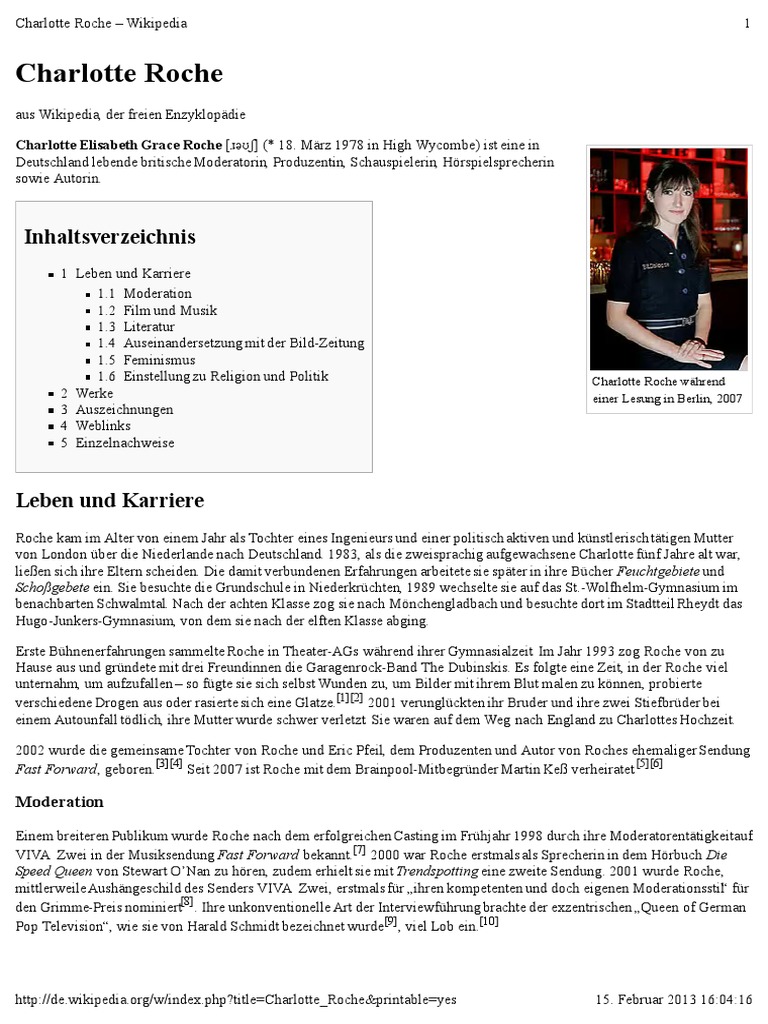067 Charlotte Roche Wikipedia