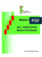 equilibrio do ponto material em tres dimensoes.pdf