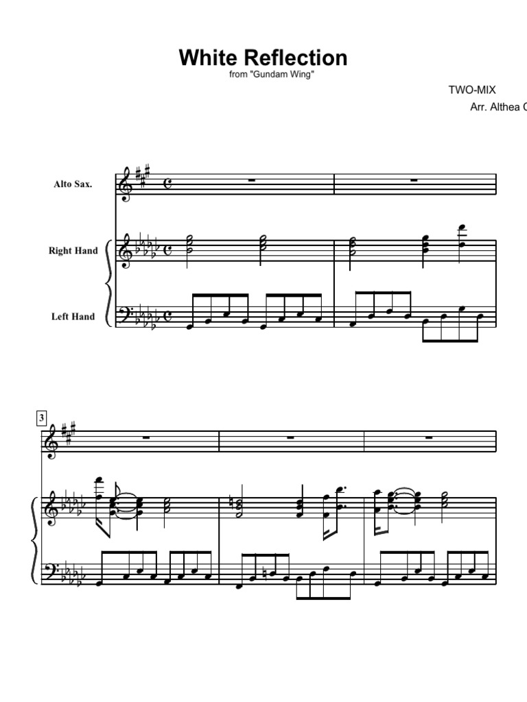 Two Mix White Reflection Pdf