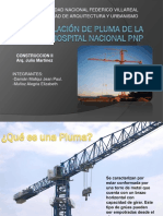 PLUMA CONSTRUCCION