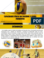 Capacidades Físicas Voleibol_Lesões Frequentes