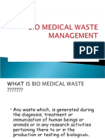 Bio Medical Waste Management