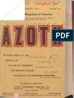 Azoth, August 1919