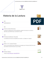 Historia de La Lectura