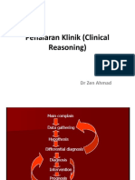 Penalaran Klinik (Clinical Reasoning) : DR Zen Ahmad