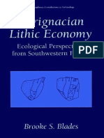 PAurignacian Lithic Economy Ecological Perspectives From Southwestern France - (2001) PDF