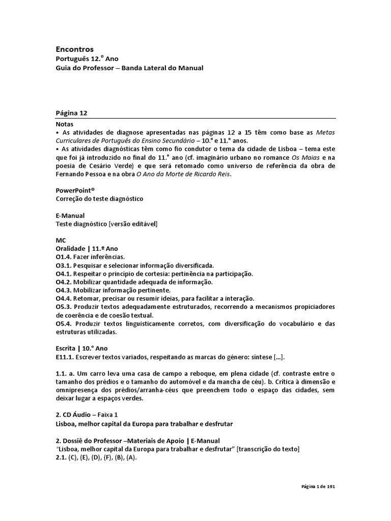 Mensagens Português 11o Ano Soluções Pdf