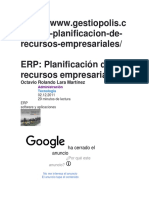 Om/erp-Planificacion-De-Recursos-Empresariales/ ERP: Planificación de Recursos Empresariales