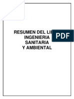 Ingeniería sanitaria y ambiental para una mejor calidad de vida