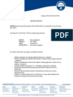 Informe Tecnico Bailac Grua PK 23500