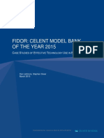 Fidor: Celent Model Bank of The Year 2015: C S E T U B