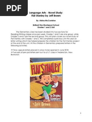 novel study - flat stanley
