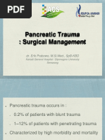 Erik Pancreatic Trauma