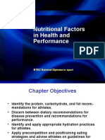 Nutritional Factors in Health and Performance