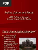 Indian Culture Music