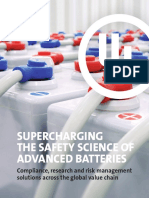 Supercharging The Safety Science of Advanced Batteries