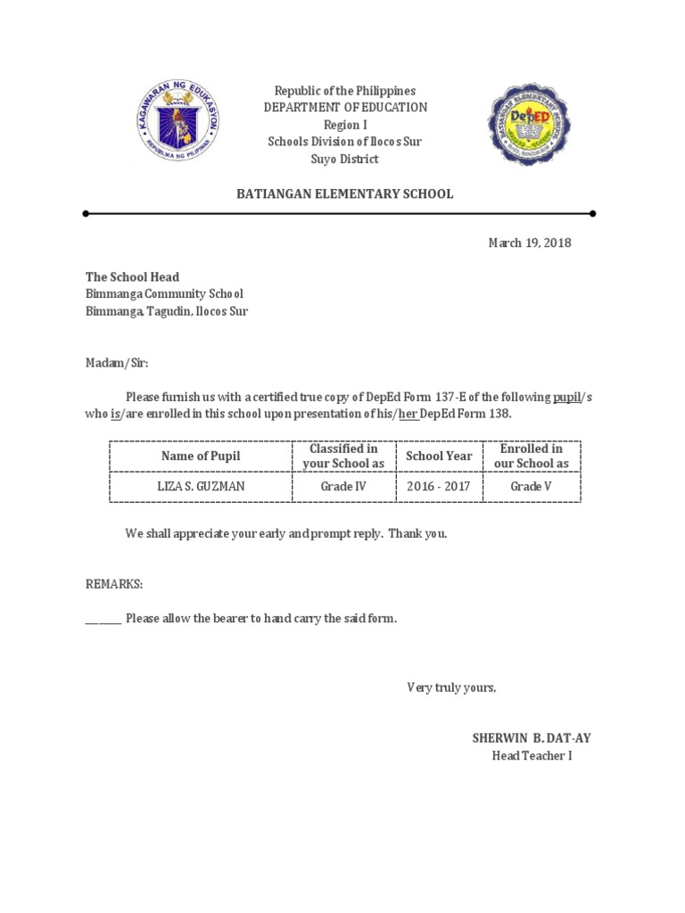letter-request-form-137-e-pdf
