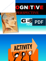 Module 9 (Cognitive Perspective)