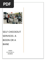 Essay On - Self Checkout Services