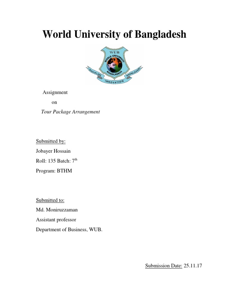 Tour Package Arrangement Pdf Pdf Paris France