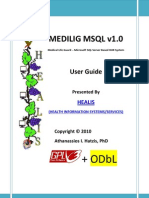 Medilig MSQL - User Guide