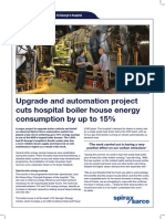 Upgrade and Automation Project Cuts Hospital Boiler House Energy Consumption by Up To 15%