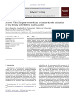 A Novel FTIR-ATR Spectroscopy Based Technique For The Estimation