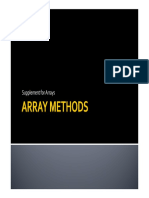 Array Methods