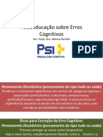 Aula Descricao e Correcao de Erros Cognitivos