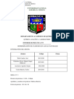 Universidad Nacional Agraria La Molina: Departamento Académico de Química