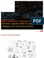 ABB Reliability Fingerprint: Identifies Opportunities For Productivity, Reliability and Cost Improvement