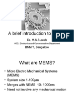A Brief Introduction To MEMS