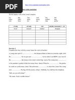 Past Simple Regular Verbs Exercises